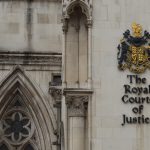 Image of the facade of the Royal Courts of Justice in London